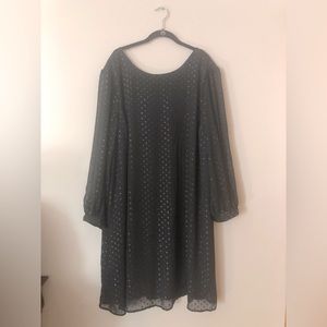 Ava & Viv 3x shimmer dot dress